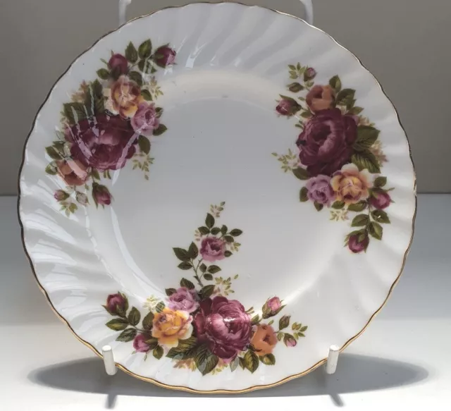 Crown Staffordshire Floral Bouquet Pattern Side Plate c1930s-56 Made in England