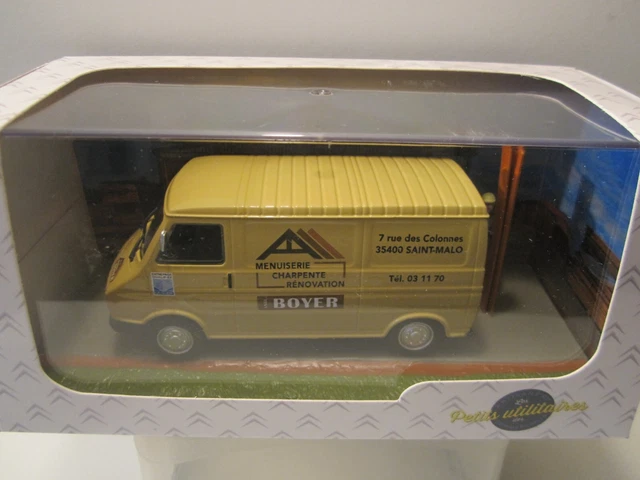 Miniature Atlas 1/43 - Citroën C35 Fourgon Déménagement LALLEMENT - 1980