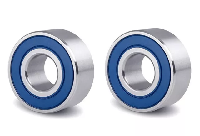 2-Pack 5208-2RS C3 Double Row Angular Contact Ball Bearing 40mmX80mmX30.2mm