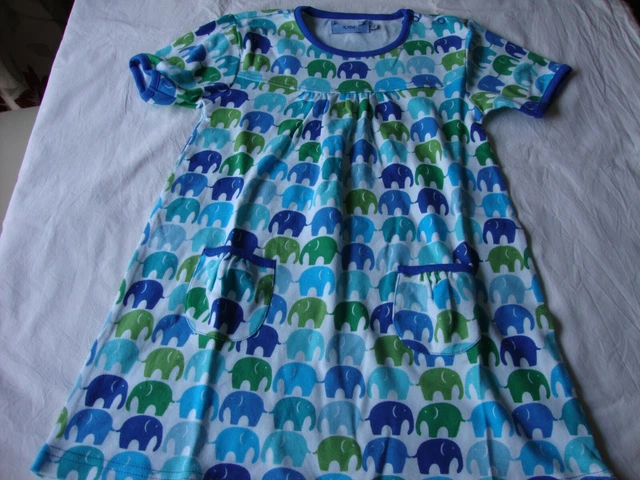 *ex abito in jersey TUC TUC bambina 5-6 anni manica corta motivo NUOVO COME Nuovo