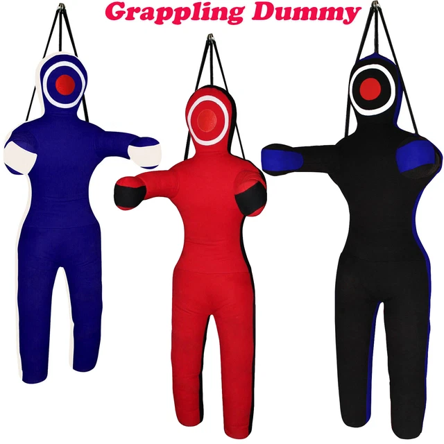 Mannequin D'entraînement MMA/Judo/BJJ – Forme Humaine, à Remplir Soi-même – Toile, Plusieurs Tailles (101 à 177 Cm) – Pour Grappling, Frappe, Projections