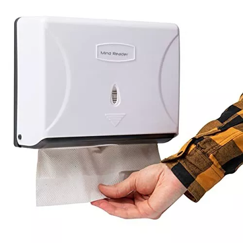 Paper Towel Dispenser C-fold &M-fold Towels Bathroom Kitchen Restroom Wall Mount