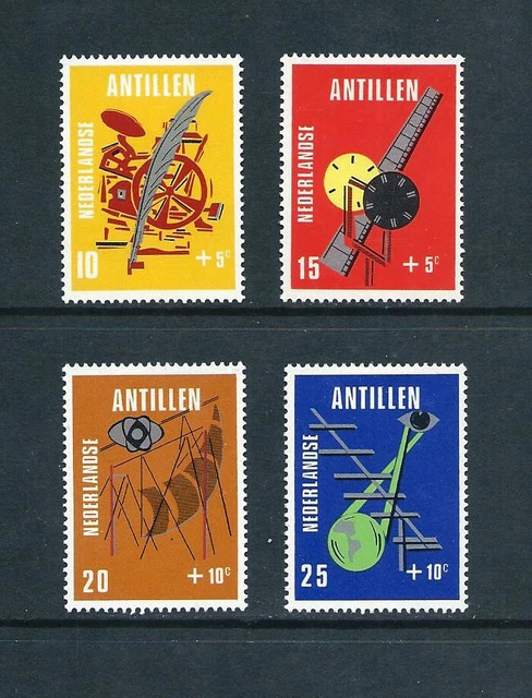 NETHERLANDS ANTILLES _ 1970 'SOCIAL & CULTURAL FUND' SET of 4 _ MLH ____(821)