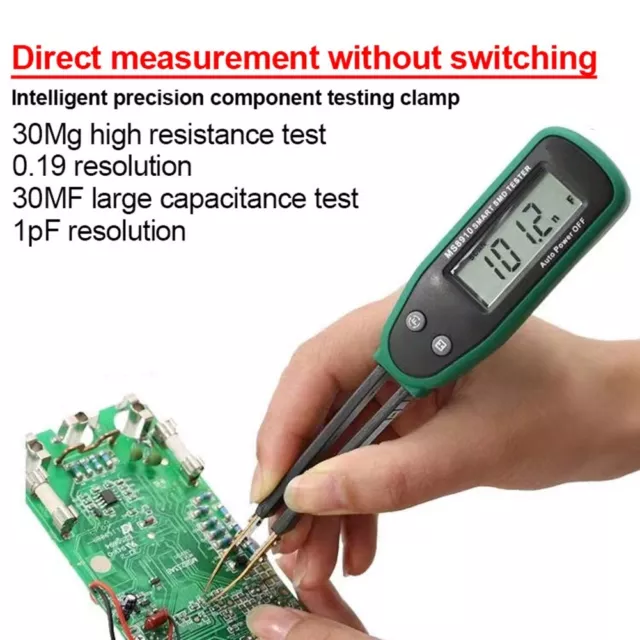 Praktisch SMD -Tester SMD -Tester Großer Widerstandstest Größerer Kontaktbereich