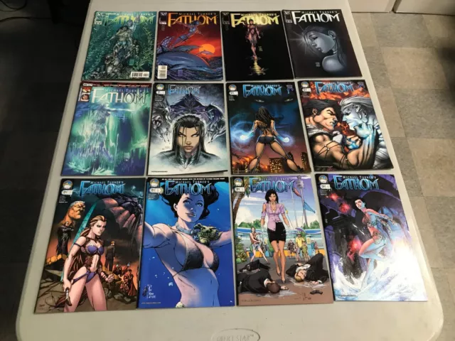 Image/Top Cow/Aspen Comics Fathom Mixed 59 Comic Lot (Michael Turner)