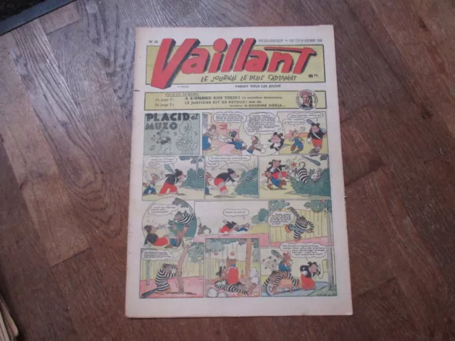 Journal Bd Vaillant Pif 85 1946