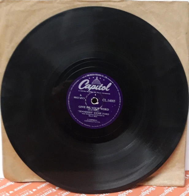 Tennessee ernie ford give me your word river of no return 78
