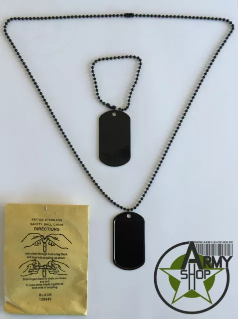 Marque de Reconnaissance Dog Tag Chien États Unis D'Amérique Army Bw Pendentif