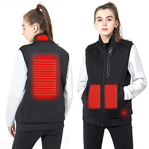 WATERFLY Heated Electric Vest Jacket: Heating Rechargeable Operated Self Smart
