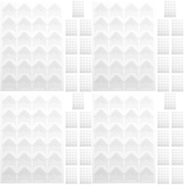40 Sheets Album-Eckaufkleber Fotoecken Lösen Sich Ab Sammelalbum Bild