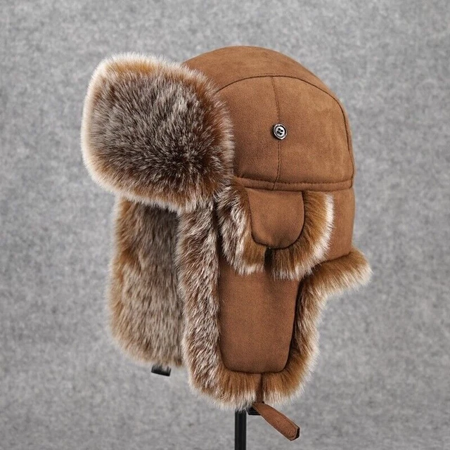 Firetrap quilted 2025 trapper hat