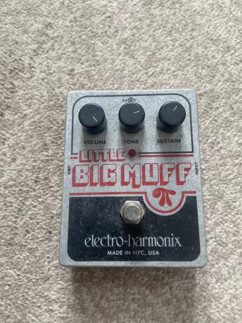 Electro-Harmonix Little Big Muff Pi Fuzz Guitar Effect Pedal