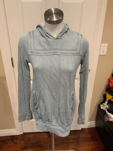 Marc by Marc Jacobs Light Blue Hooded Sweatshirt, Size XS