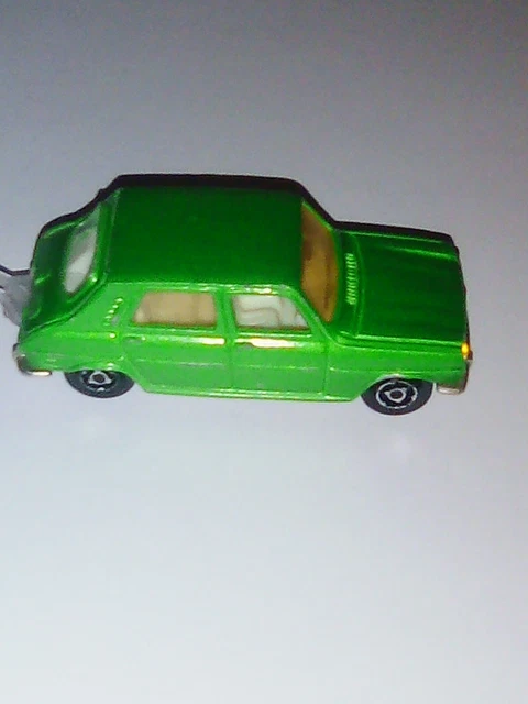 Majorette Simca 1100 T1 Police - N234 - Échelle 1:60 - Boîte Cristal à œillet