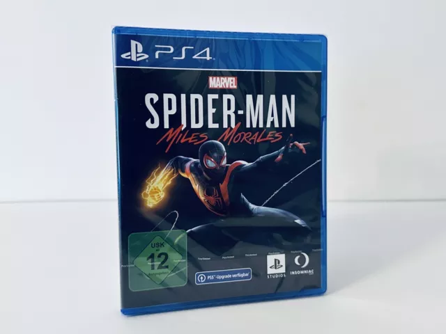 Marvel's Spiderman Miles-Morales Sony PlayStation 4 PS4 Neu OVP