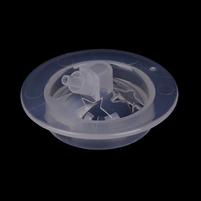 White breast pump solid head help breastfeeding baby feeding replacement paU_tu