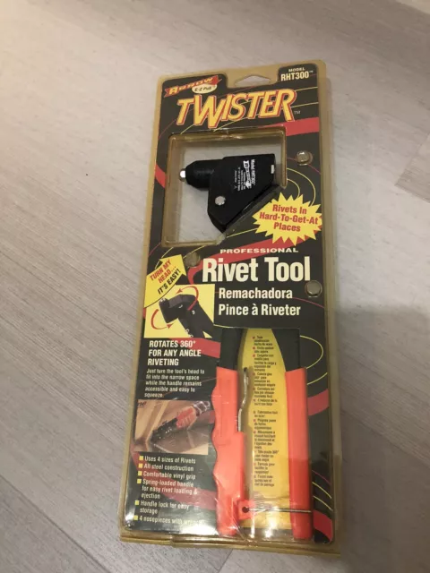 Arrow E-Z Pull Fijer RHT300 Profesional Cabezal Giratorio Herramienta de Remache NUEVO