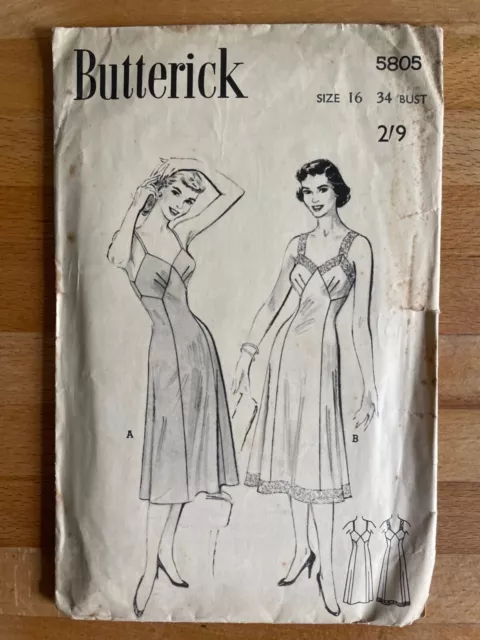 1940'S LINGERIE PATTERN, Bra, French Knickers and Slip