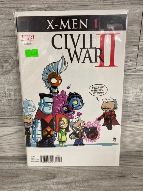 Marvel Comics Civil War Ii X- Men#1 Modern Age  2016 Comic Book