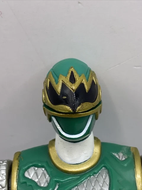 FIGURINE ARTICULÉE MIGHTY Morphin Power Rangers Green Snake Bandai BVS ...