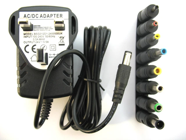 24V 2.5A (60W) AC/DC Power Adapter For Homedics Massagers – Hunterfield HF-060M