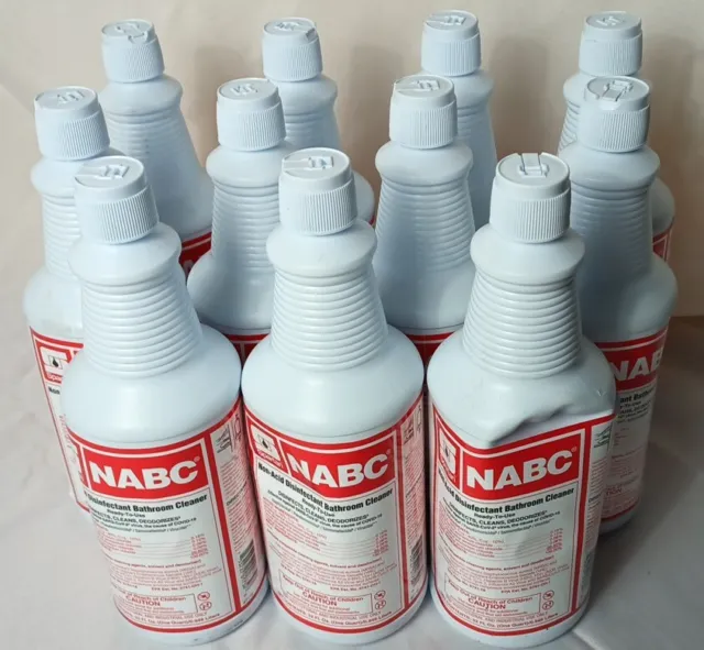 11 Pk Spartan NABC Non Acid Disinfectant Bathroom Cleaner