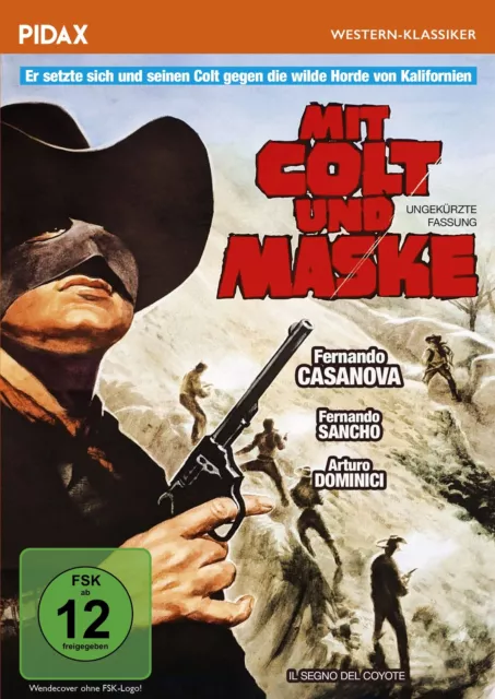 Mit Colt und Maske (Il segno del coyote) - Ungekürzte Fassung / Temporeich (DVD)