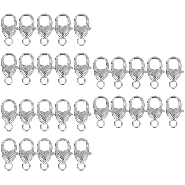 Collar antiguo cierre de garra gancho sujetador gancho antiguo chapado clips perdedor