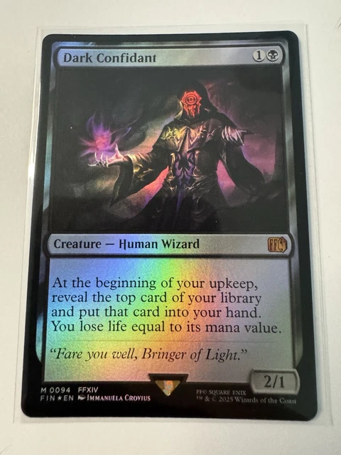 MAGIC THE GATHERING MTG Final Fantasy Dark Confidant #94 *NON-FOIL* Mythic  Rare 6.99 - PicClick UK