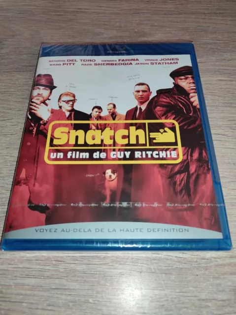 * BLU RAY NEUF SOUS BLISTER SNATCH (Guy Ritchie) BRAD PITT ÉDITION FRANÇAISE