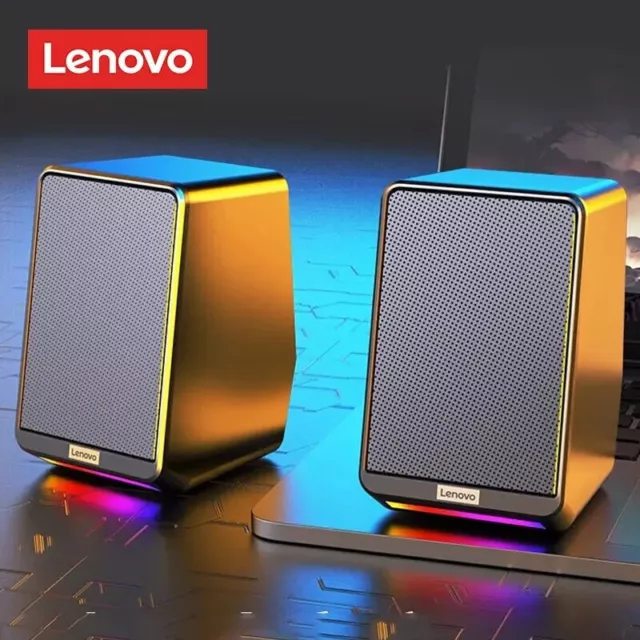 Lenovo-Altavoces de escritorio con cable TS38 Original