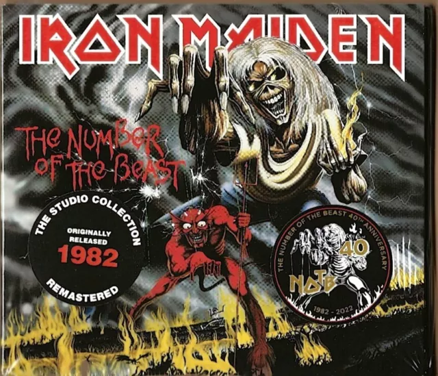 Iron Maiden - CD - The Number Of The Beast - 40TH Anniversary - 2022 - NEUWARE!