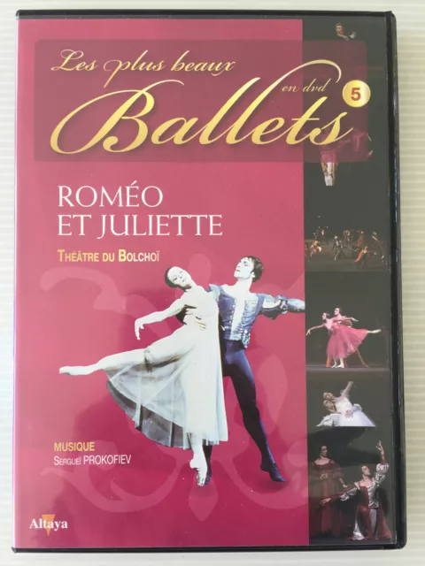 Dvd  Ballet   ROMEO ET JULIETTE   Prokofiev  Théâtre du Bolchoï