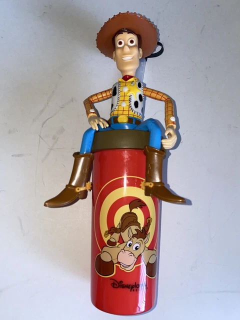 Disneyland Exclusive Toy Story Woody Souvenir Sipper Cup Pixar Disney - Rare