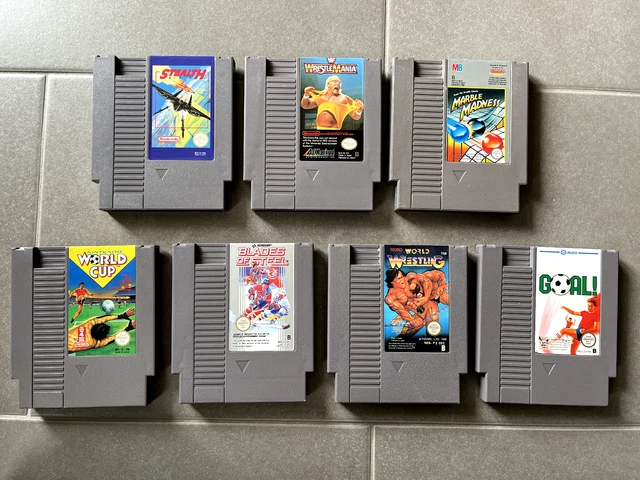 Lot Jeux Nintendo Nes