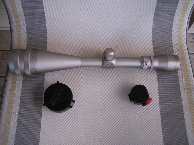 Redfield WideField Illuminator 6-20x50 AO Rifle Scope ~Japan~ Silver