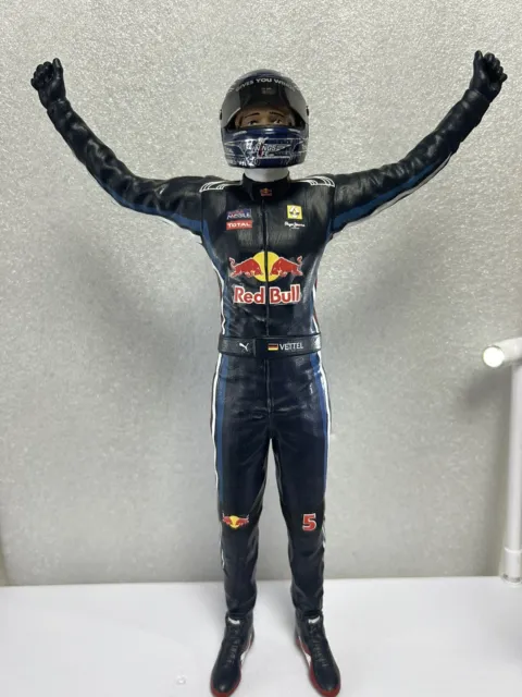 Sebastian Vettel Red Bull 4 Times World Champion Formula 1 Figure 1/8