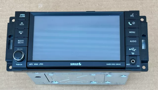 CHRYSLER DODGE JEEP Radio AM/FM CD Player MP3 DVD HDD Display OEM 2008 - 2010