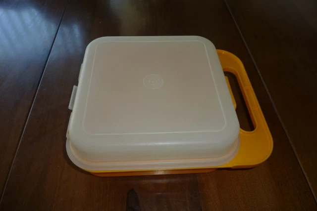 TUPPERWARE Boite à gouter VERT Oyster Box 36772 Éco Bêtises Enfants