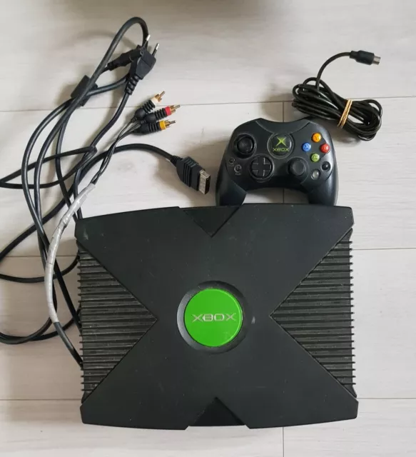Lot console xbox 1ère génération Semi HS Avec Cables Et Manette Hs