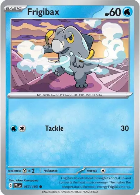 Frigibax (057/193) (Reverse Holo) Paldea Evolved - Pokemon TCG [Near Mint]