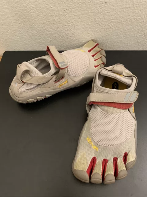 Vibram Fivefingers TrekSport W4423 Size 41 Champagne Red New Running Shoes 9-9.5