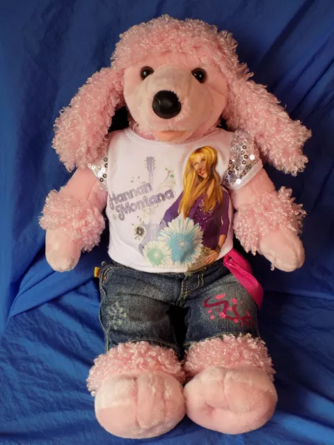 Hannah Montana Build A Bear Workshop Poodle w/ Sounds Tested/Working