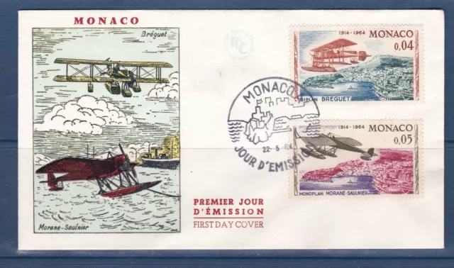 Envelope 1° Day Monaco 05/22/1964 Tb Condition-See Scan-S002