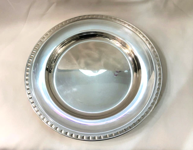 GRAND PLAT DE service Rond en faience Vintage Labrut Modèle Série L