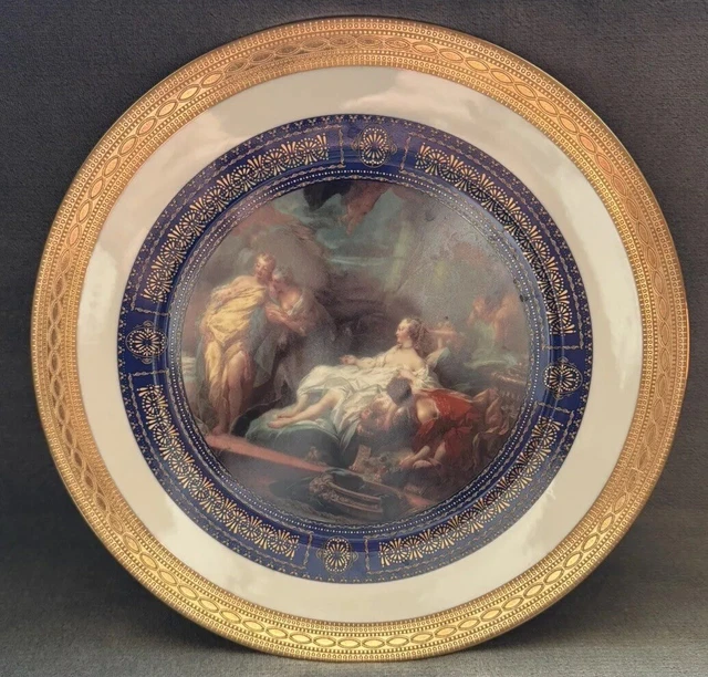 Lg Porcelaine Dec A La Main FOR SALE! - PicClick UK