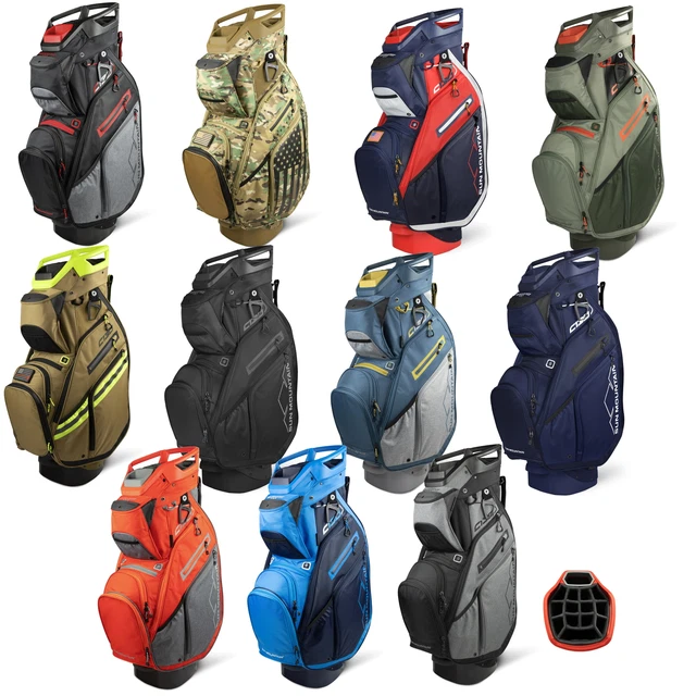 SUN MOUNTAIN C130 Cart Golf Bag 14Way Top Mens New 2022 £190.10