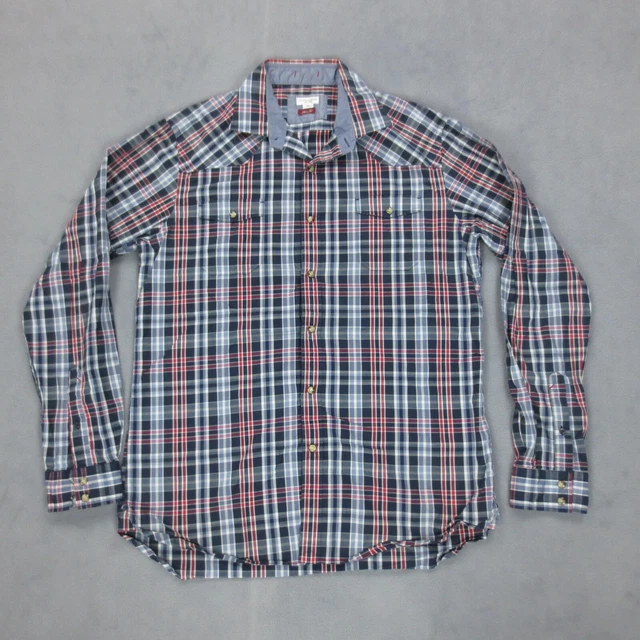 CHEMISE SLIM CARREAUX Tartan Plaid Western Cowboy US Polo ASSN