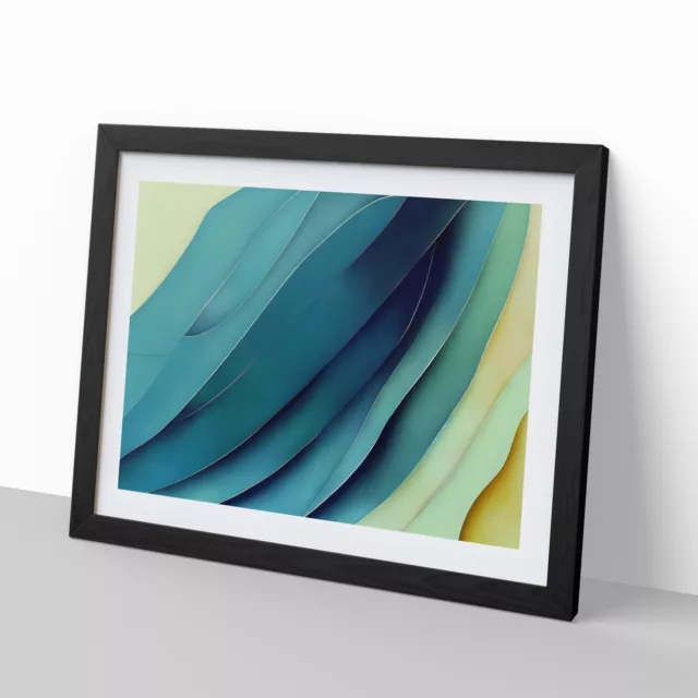Timeless Modern Abstract Wall Art Print Framed Canvas Picture Poster Decor 2