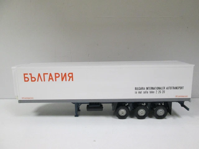 Miniature LBS Eligor 1/43 - Camion Renault AE500 Magnum Lamberet Frigo - Occasion